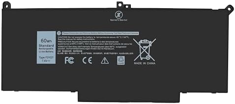 F3YGT 7480 DM3WC Battery for Dell Latitude 7480 7390 7280 7290 7380 7490 E7280 E7480 E7490 12 7000 13 7000 14 7000 Series P73G P73G002 P29S002 ODM3WC DM6WC 2X39G KG7VF 451-BBYE 453-BBCF f3ygt
