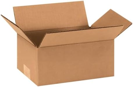 AVIDITI Small Shipping Boxes 9"L x 6"W x 4"H (25-Pack) Heavy Duty Corrugated Cardboard Boxes for Packing, Moving & Storage, Strong Wholesale Bulk Boxes for Home or Business