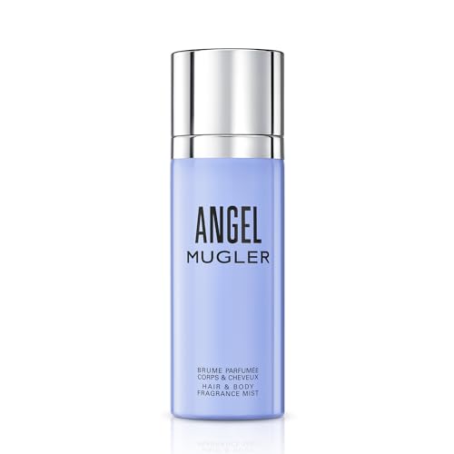 Mugler Angel Hair & Body Mist - Ambery & Woody Women's Perfume - 3.3 Fl Oz
