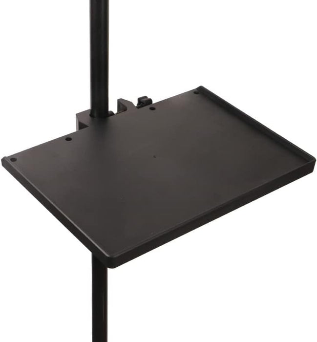 Microphone Stand Tray Mount Clamp on Rod Holders, Microphone Stand Desk with 9.44" X 6.88" for Stage, Music Sheet, Live Streaming, Recording (Stand NOT Included) Wholesale Items for Boutique