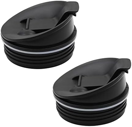 Anbige Replacement Parts Lids for 16oz Cups,Compatible with Ninja Blender BL660 BL770 BL740 BL771 BL773CO QB3000/QB3000SSW/QB3004/QB3005 (2 Pack Sip & Seal Lids)
