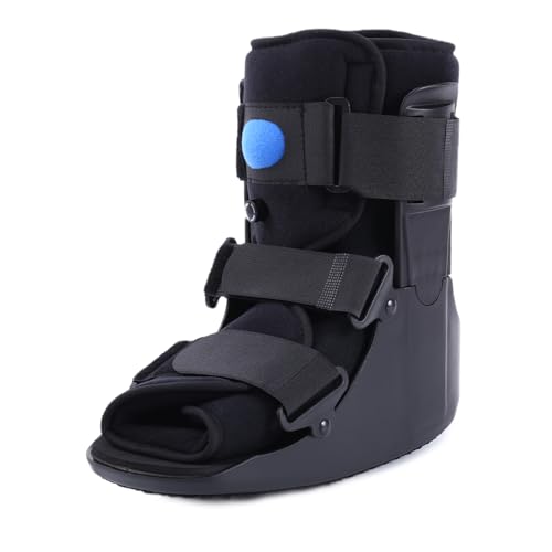 Short Walking Boot Fracture Boot Air Walker Boot for Orthopaedic Boot for Sprained Ankle, Walker Brace for Broken Foot Achilles Tendon Injury (Medium)