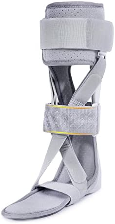 AFO Foot Drop Brace Ankle Foot Orthosis Medical Afo Walking with Shoes for Stroke Hemiplegia (XL-Right)