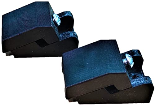 CNC Toe Push Clamp Kit Hobby Machines 3D Printed Black (2 count)