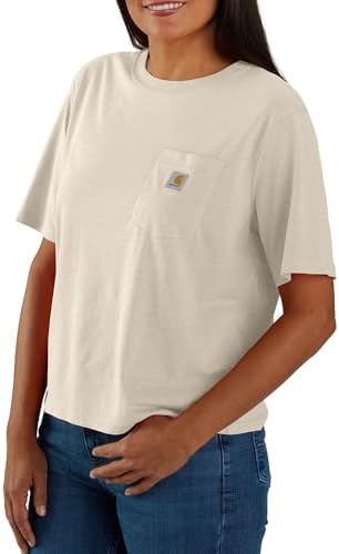 Carhartt Women's Loose Fit Lightweight Short-Sleeve Crewneck T-Shirt