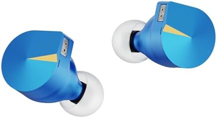 F1 Pro Planar Magnetic IEM Headphones, 14.2mm Plane Driver Aluminium Alloy in Ear Monitor, 0.78mm 2Pin Silver Plated & OCC Detachable Cable HiFi Earphone for Musician Singer Audiophile (3.5mm)