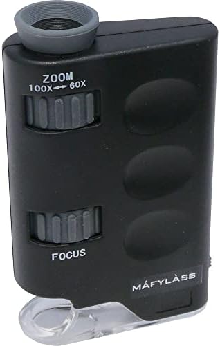 KONTEC LP-48G Portable Examination Microscope, 60-100x with Light