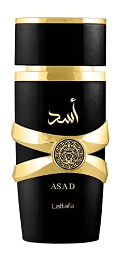 Lattafa Imported Long Lasting Luxury Perfume Spray Asad Premium Refreshing Oud and Musk Fragrances Eau De Parfum 100 ml Perfume for Unisex