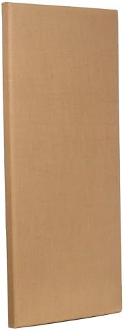 ATS Acoustics Sound Absorbing Noise Dampening Acoustic Panel Wall Treatment 24" x 48" x 2" Beveled Edge (Natural)