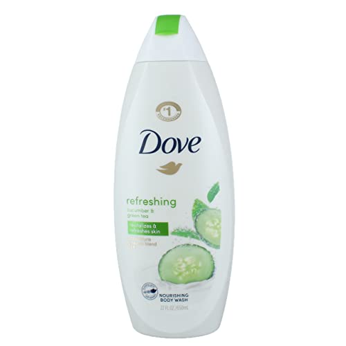 Dove Body Wash 22oz Go Fresh Cucumber & Green Tea (3 Pack)