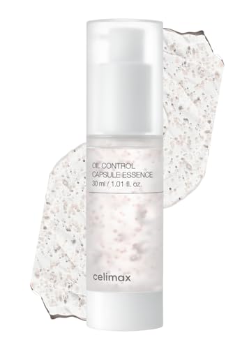 celimax Oil Control Capsule Essence | with Tea Tree Extract, For Sebum Reducing Serum, Mattifying, Hydrating, Moisturizing Mild Formula for Sensitive, 30ml