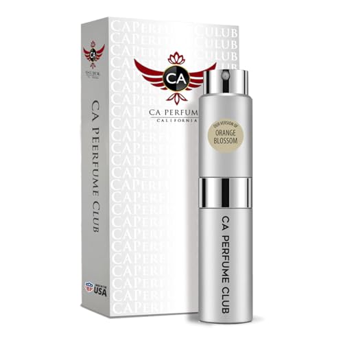 CA Perfume Impression of Orange Blossom For Women & Men Replica Version Fragrance Eau de Parfum Spray Refillable Atomizer Bottle 0.27 Fl Oz/8ml-X1