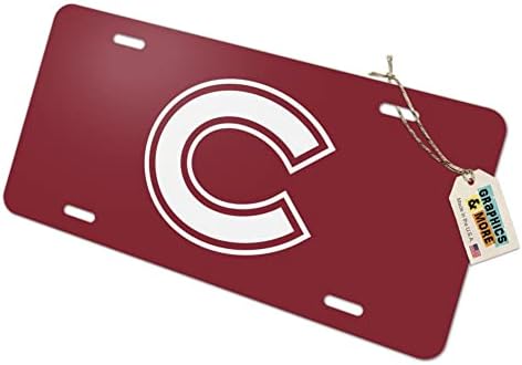 Colgate University Primary Logo Novelty Metal Vanity Tag License Plate