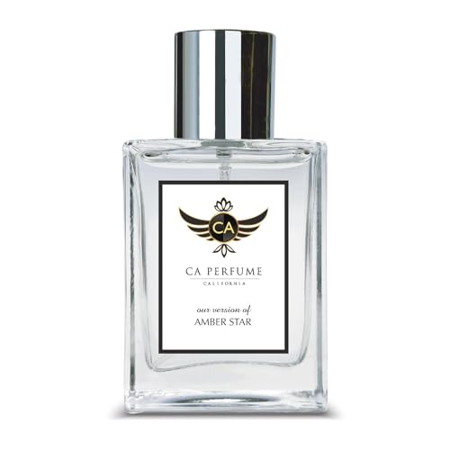 CA Perfume Impression of Amber Star For Women & Men Fragrance Spray Bottle 1.7 Fl Oz/50ml