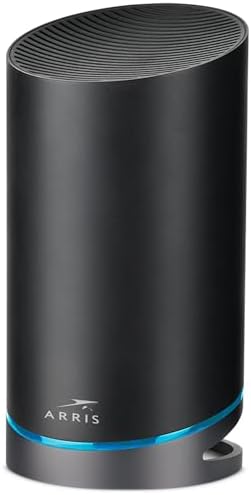 ARRIS SURFboard mAX Pro W133 Tri-Band Mesh Wi-Fi 6 System , AX11000 Wi-Fi Speed up to 11 Gbps , Coverage 6,000 sq ft , 4.8 Gbps Backhaul , Four 1 Gbps Ports per Node , Alexa Support