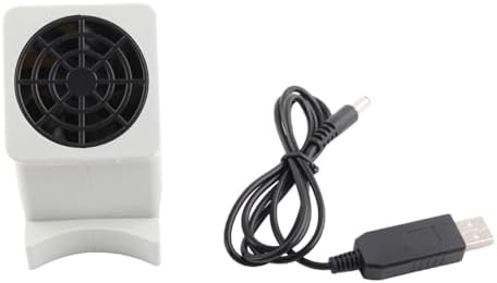 Mini Exhaust Fan DC12V 0.25A USB Connection Microscope Smoke Removal Fan for Phone Motherboard Repair Welding