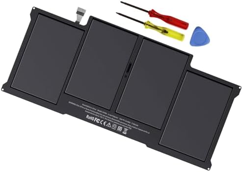A1405 A1466 Laptop Battery for MacBook Air 13 inch A1466(Mid 2012, Mid 2013, Early 2014, Early 2015, 2017) A1369(Late 2010, Mid 2011 Version) fits A1496 A1377 [EMC :2925, 2469, 2559, 2392, 2632, 3178]