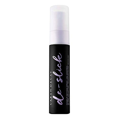 Urban Decay De-Slick Mattifying Makeup Setting Spray for Face, Waterproof, Smudge-proof, Oil & Shine Control, for Oily Combination Skin, Oil-free, Vegan, Cruelty-free
