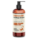 Deley Naturals Premium Alaskan Wild Caught Salmon Oil for Dogs and Cats - Omega-3 Rich Fish Oil Supplement for Healthy Skin, Coat, and Joints - All-Natural, Sustainably Sourced - 16 Oz