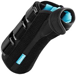 Ossur Formfit Thumb Spica Brace for DeQuervain’s Tendonitis, Arthritis and Gamekeeper’s Thumb | Features Removable Aluminium Stays & Contact Closure Straps | Breathable Material | (Left, X-Small)