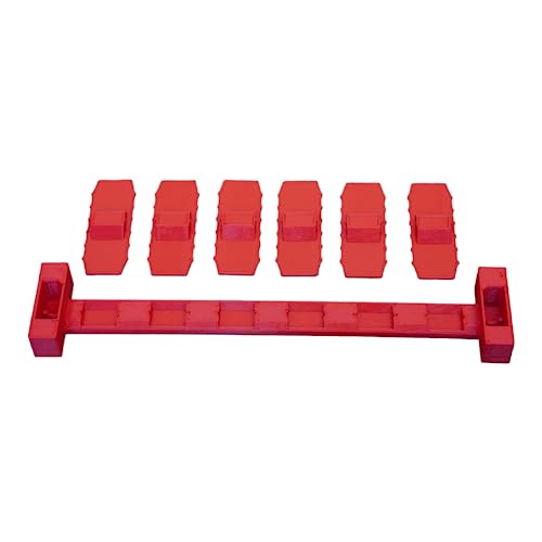 Super 6 Lane Raceway Extension Kit (Blue)