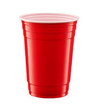 Comfy Package [18 oz. - 100 Count Disposable Plastic Red Cups, Party Drinking Cups for Events and Everyday Use