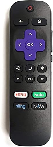 Hisense Roku TV Remote w/Volume Control & TV Power Button for All Hisense Roku built-in TV❌ NOT FOR other brand Roku TV ❌NOT FOR Roku Player (box) ❌NOT FOR Roku Stick!!
