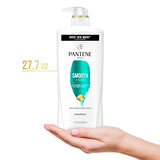 Pantene Shampoo and Conditioner Set with Hair Treatment, Pro-V Repair & Protect, Frizz Control with Antioxidants, Nourishing for All Hair Types, Safe for Color-Treated Hair, 27.7 & 25.1 Fl Oz