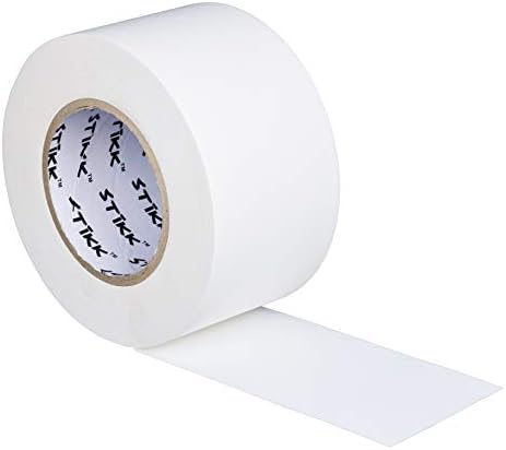 STIKK Gaffer Tape - White Gaffers Tape - 4 inch x 60 Yards - Pro Gaff Tape for Staging Work - Grafting Tape for Filming, Photography, Radio - Effective Heavy-Duty Water Resistant Gaff Tape