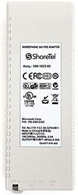 ShoreTel Shorephone Gigabit PoE Adapter (PD-3501G/AC) (Renewed)