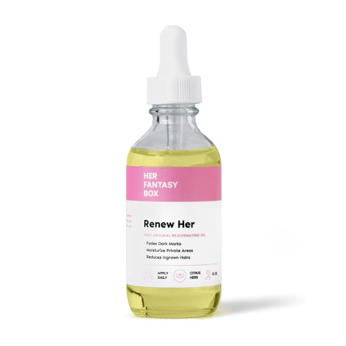Renew Her - Natural Rejuvenating Oil for Dark Spots, Ingrown Hair, and Skin Brightening - Nourishing, Moisturizing Formula for All Skin Types