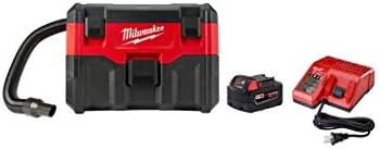 Milwaukee 0880-20P M18 Wet/Dry Vacuum with XC5.0 Starter Kit