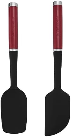KitchenAid KQG437OHERE 2pc Silicone Spatula Set – Empire Red