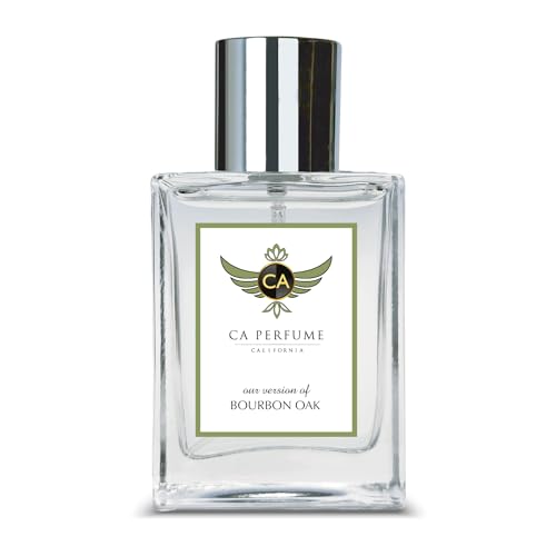 CA Perfume Impression of Emra Bourbon Oak For Men Fragrance Concentrated Long Lasting Eau de Parfum Spray Refillable Glass Atomizer Bottle 1.7 Fl Oz/50ml-X1