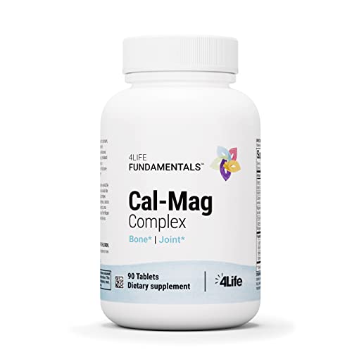 4Life Cal-Mag Complex - Supplement for Healthy and Strong Muscle, Bone, and Joint Support - Supplement with Calcium, Magnesium, Vitamin D, and Vitamin K - 90 Tablets