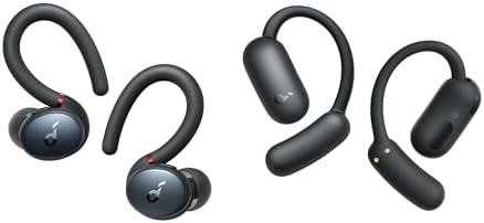 Soundcore AeroFit 2 by Anker Open-Ear Headphones with Sport X10, Adjustable Ear Hooks, Snug Fit, Rich Bass, Hi-Res Wireless Audio, 42H Playtime, Bluetooth 5.4, App Control, IP55, AI Clear Calls