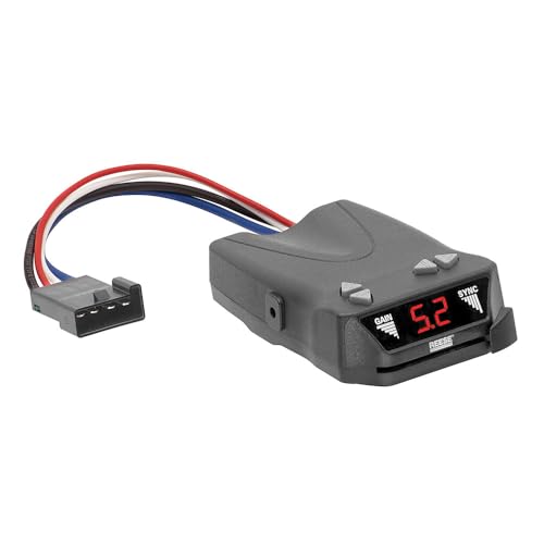 REESE Towpower 8507111 Brakeman IV Time-Delay Brake Controller for Trailers with 1-4 Axles