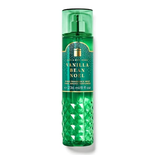 Bath and Body Works Holiday Traditions Vanilla Bean Noel Fine Fragrance Mist, 8.0 Fl Oz