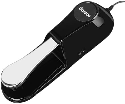 Sustain Pedal Univerdal for Keyboard with Polarity Switch for for Yamaha Casio Roland Korg Behringer Moog Piano Midi Electronic keyboards Style Piano Foot Pedal (Original Version)