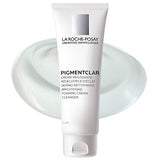 La Roche-Posay Pigmentclar Brightening Face Cleanser, Exfoliating Face Wash with LHAs, Dark Spot Remover and Skin Tone Brightening, Fragrance Free Foaming Cream Cleanser