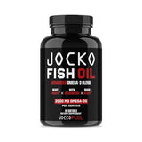 Jocko Fuel Omega 3 Fish Oil Supplement - Burpless Fish Oil 2000mg Omega 3 Fatty Acid Supplement Powerful Antioxidant w/Astaxanthin - Supports Brain, Heart, & Mood (60 Capsules) (30 Day Supply)