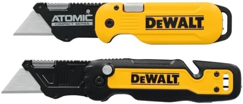 Dewalt Push And Flip Folding Utility Knife Set