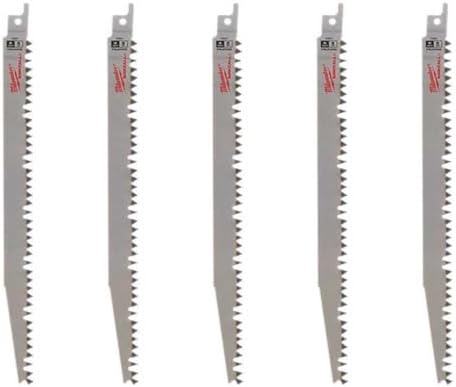 9 Pruning SAWZALL Reciprocating Saw Blades 5 TPI