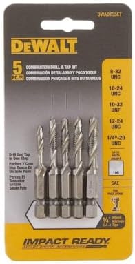 DEWALT Drill Tap Set, 5-Piece (DWADT5SET)