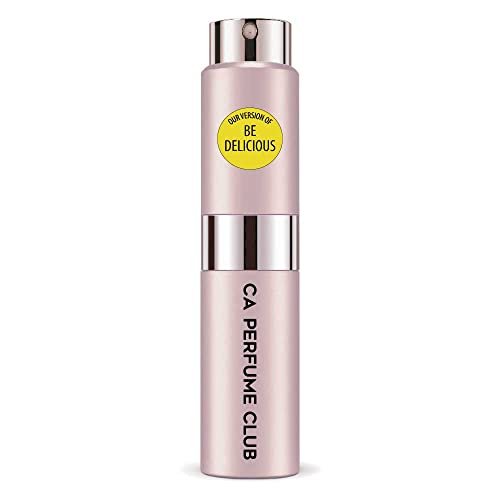 CA Perfume Impression of Donna K. Be Delicious For Women Replica Version Fragrance Dupes Concentrated Long Lasting Eau de Parfum Spray Refillable Atomizer Bottle 0.27 Fl Oz/ 8ml