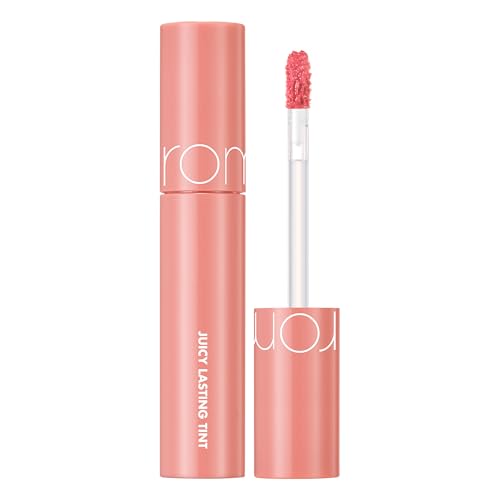 rom&nd beauty Juicy Lasting Tint - 12HR Long Lasting Lip Stain with Hydrating Fruit Extracts - Highly Pigmented, Lightweight, Glossy Finish Buildable Korean Lip Tint - 0.19 oz (#36 Peach Honey B)
