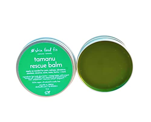 Tamanu Multi Purpose | Cracked Skin | First Aid Ointment | Wounds | Scars| Surgery Stitches| Infection | Hemorrhoids |Boils | Abscess | Fissures + Hemorrhoids | Bedsores | Wounds | VEGAN | 100 Uses