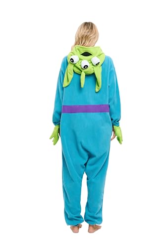 BGOKTA Halloween Animal Onesie Pajamas for Adults Costume Cosplay Homewear One Piece