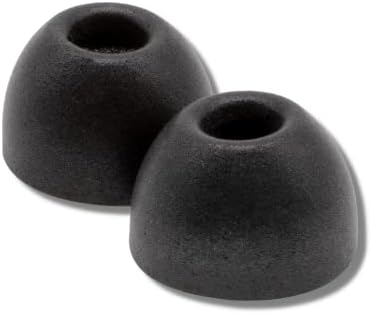 Comply TW-200-C | Memory Foam Replacement Earbud Tips for Anker Soundcore, Sennheiser, JBL, SoundPEATS & More | Ultimate Comfort, Secure Fit, Superior Noise Isolation | Black, Medium (3 Pairs)