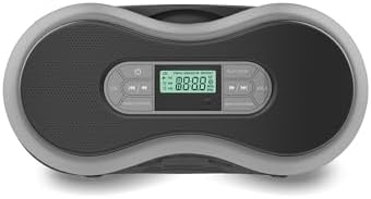 Core Innovations Portable Bluetooth CD Boombox with Digital FM Radio